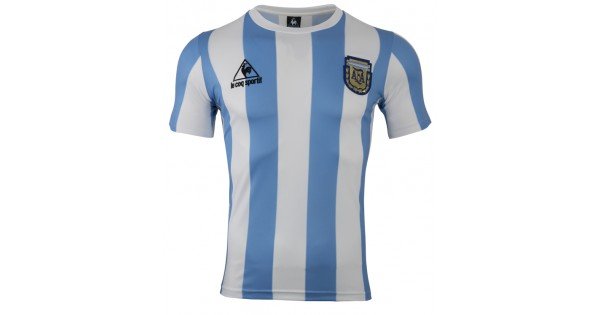 Klubai Store Camisa retro Le Coq Sportif seleção da Argentina