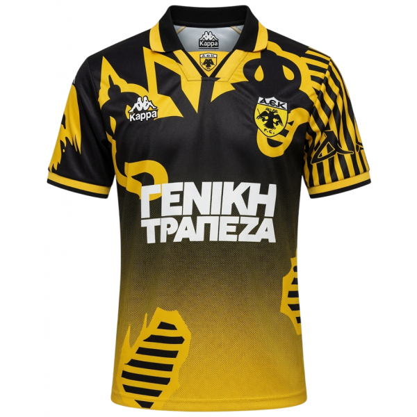 Camisa I AEK Atenas 1997 1998 Kappa retro 