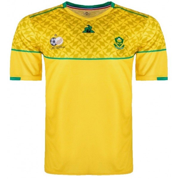 Camisa oficial Le Coq Sportif Seleção da África do Sul 2020 2021 I jogador Camisa oficial Le Coq Sportif Seleção da África do Sul 2020 2021 I jogador