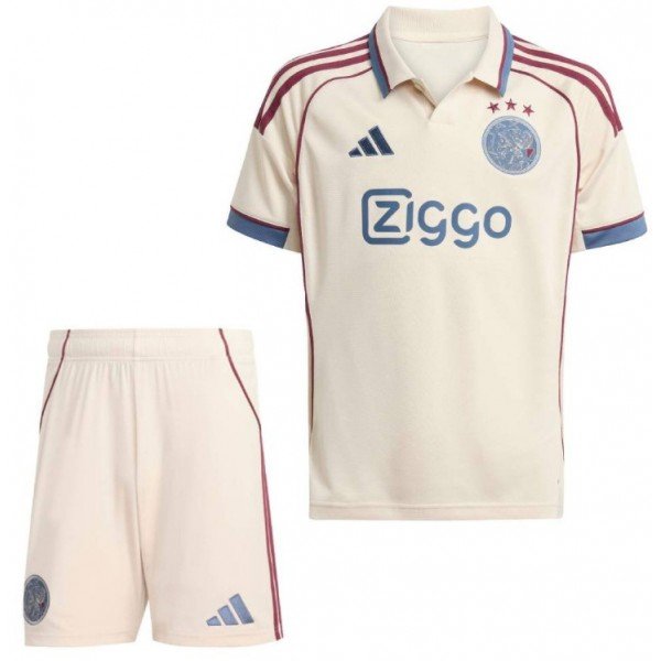 Kit infantil III Ajax 2025 2026 Adidas oficial 