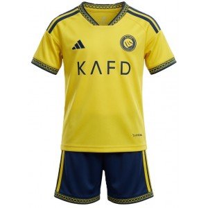 Kit infantil I Al Nassr 2026 2027 Adidas oficial Kit infantil I Al Nassr 2026 2027 Adidas oficial