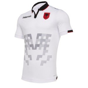 Camisa oficial Macron seleção da Albania 2019 II jogador