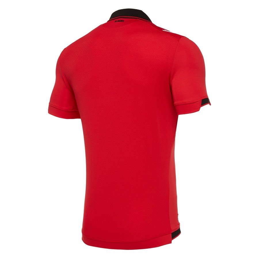 Camisa oficial Macron seleção da Albania 2019 I jogador Camisa oficial Macron seleção da Albania 2019 I jogador