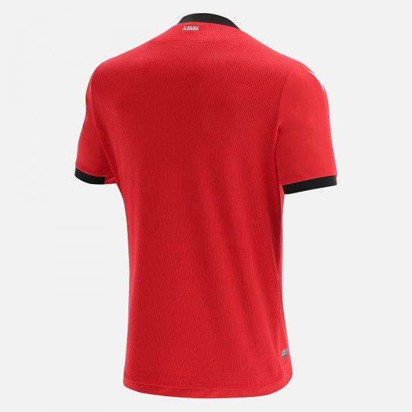 Camisa I Seleção da Albania 2021 2022 Macron oficial