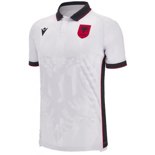Camisa II Seleção da Albania 2023 2024 Macron oficial  Camisa II Seleção da Albania 2023 2024 Macron oficial