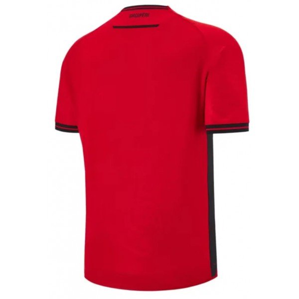 Camisa I Seleção da Albania 2025 2026 Macron oficial 