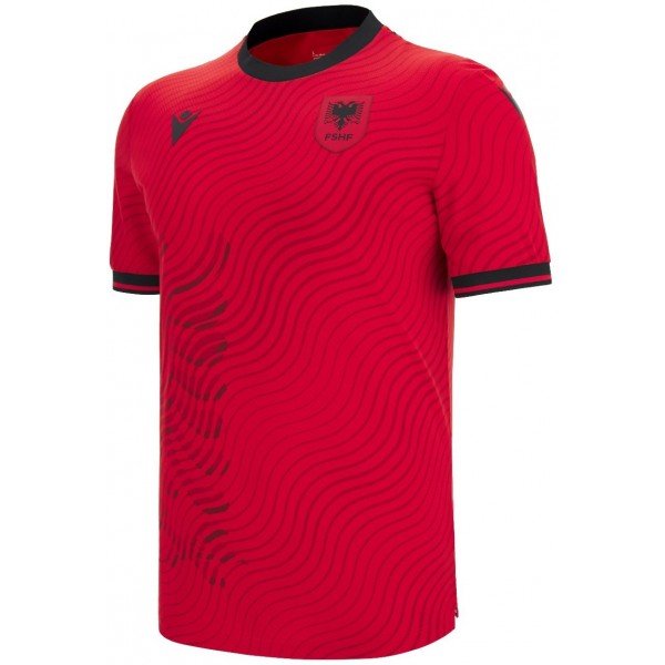 Camisa I Seleção da Albania 2026 Macron oficial 