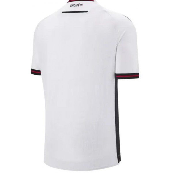 Camisa II Seleção da Albania 2025 2026 Macron oficial 