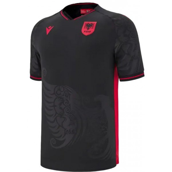 Camisa III Seleção da Albania 2025 2026 Macron oficial 