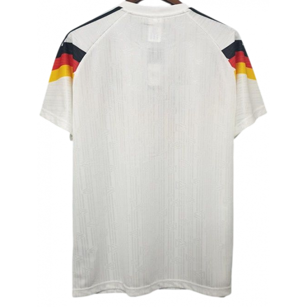 Camisa I Seleção da Alemanha 1988 Adidas retro