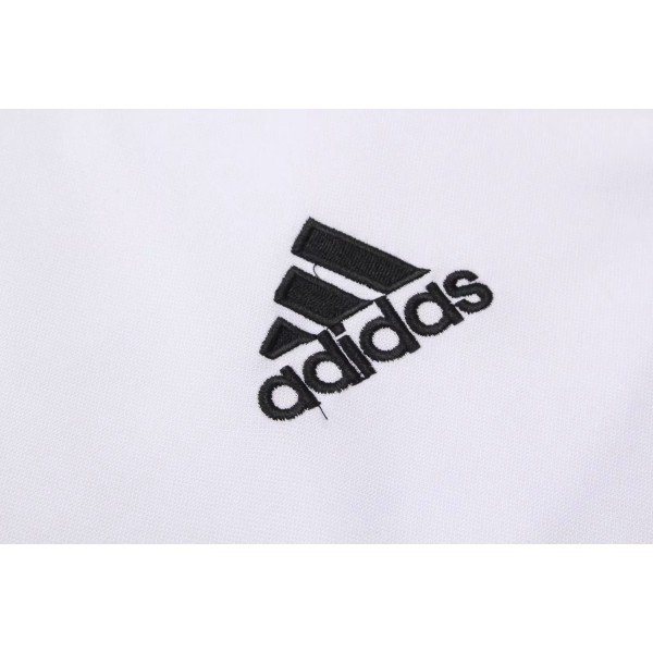 Kit treinamento oficial Adidas seleção da Alemanha 2018 branco e preto