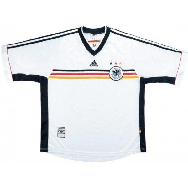 Camisa retro Adidas seleção da Alemanha 1998 I jogador