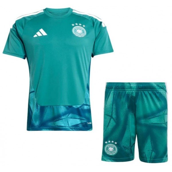Kit infantil Goleiro I Seleção da Alemanha 2026 Adidas oficial 