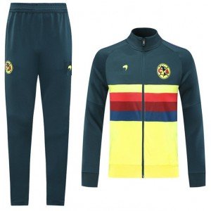 Kit treinamento America do Mexico 2020 2021 Verde e amarelo