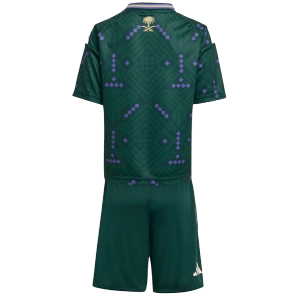 Kit infantil I seleção da Arabia Saudita 2026 Adidas oficial 