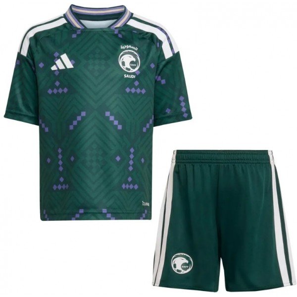 Kit infantil I seleção da Arabia Saudita 2026 Adidas oficial 
