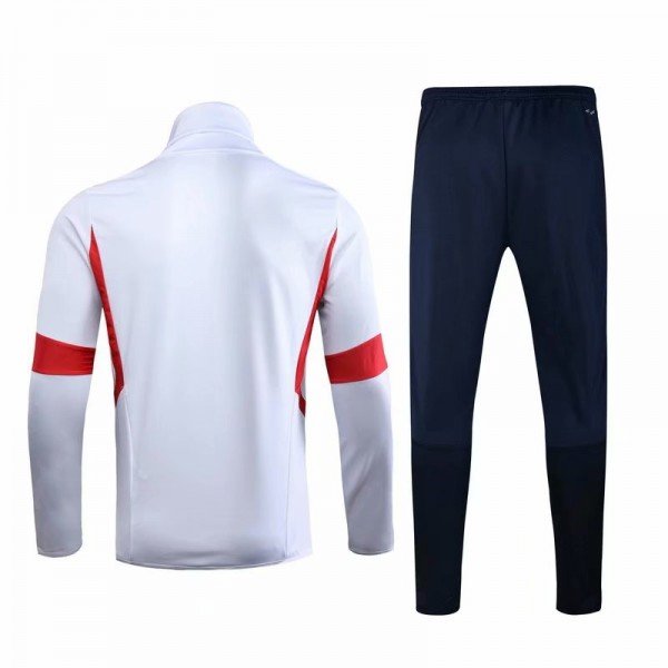 Kit treinamento oficial Adidas Arsenal 2019 2020 Branco e Azul