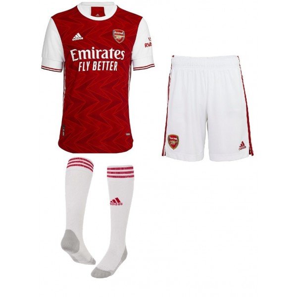 Kit adulto oficial Adidas Arsenal 2020 2021 I jogador