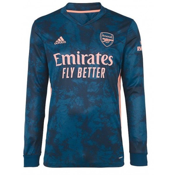 Camisa oficial Adidas Arsenal 2020 2021 III jogador manga comprida