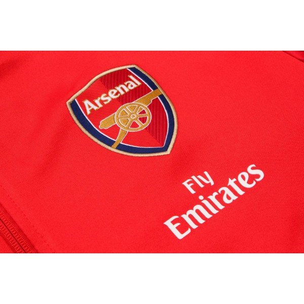 Kit treinamento oficial Puma Arsenal 2018 2019 vermelho e preto