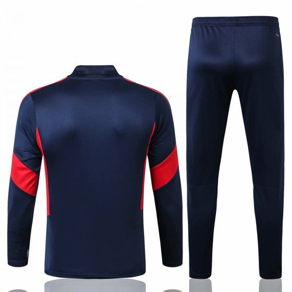 Kit treinamento oficial Adidas Arsenal 2019 2020 azul e vermelho