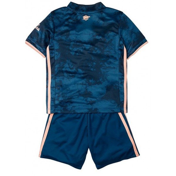 Kit infantil oficial Adidas Arsenal 2020 2021 III jogador