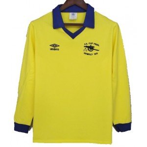 Camisa II Arsenal 1971 1979 Umbro retro manga comprida