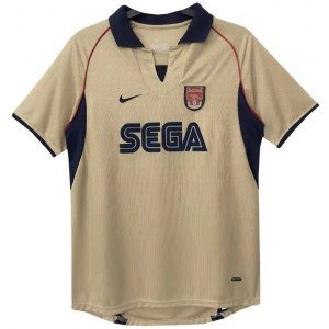 Camisa I Arsenal 2001 2002 Away retro