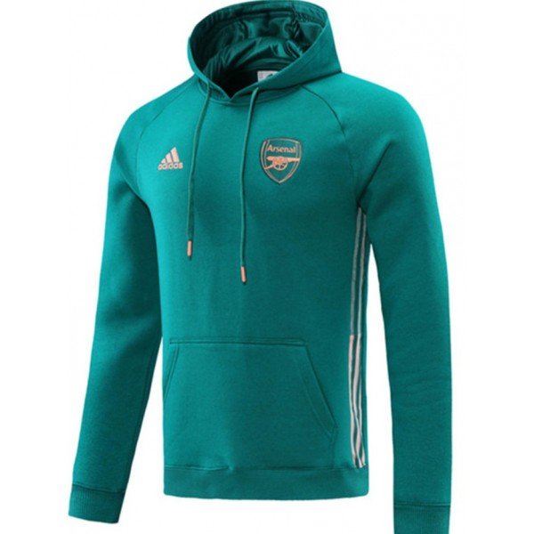 Jaqueta Moletom oficial Adidas Arsenal 2020 2021 Verde