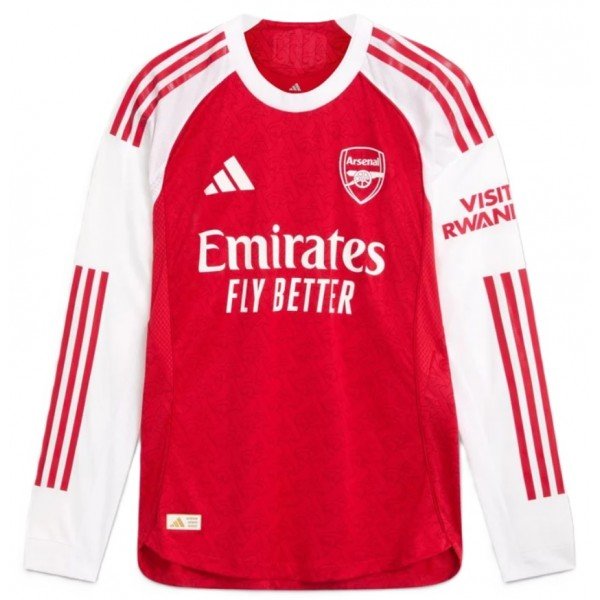Camisa I Arsenal 2025 2026 Adidas oficial Manga comprida