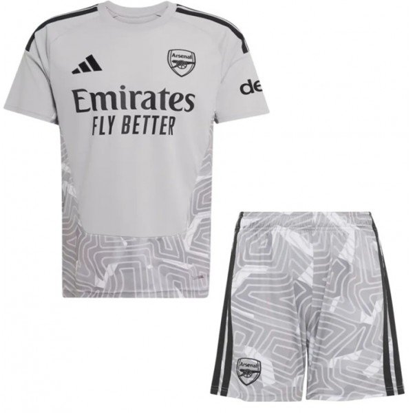 Kit infantil Goleiro I Arsenal 2026 2027 Adidas oficial 