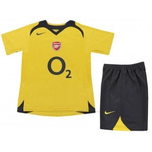 Kit infantil II Arsenal 2005 2006 Away retro Kit infantil II Arsenal 2005 2006 Away retro