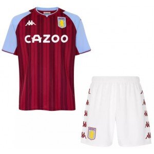 Kit infantil I Aston Villa 2021 2022 Kappa oficial