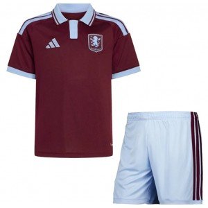 Kit infantil I Aston Villa 2026 2027 Adidas oficial Kit infantil I Aston Villa 2026 2027 Adidas oficial