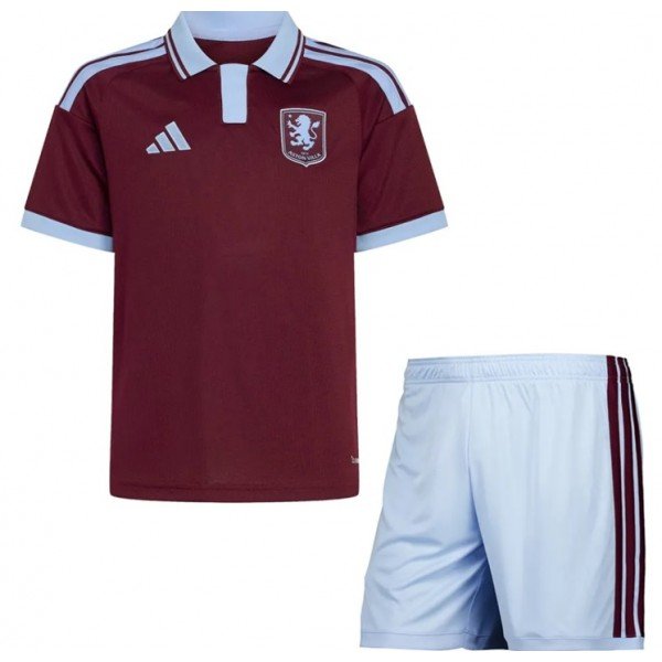 Kit infantil I Aston Villa 2026 2027 Adidas oficial 