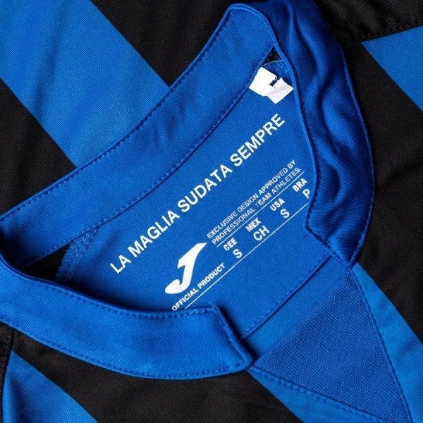 Camisa oficial Joma Atalanta 2018 2019 I jogador Camisa oficial Joma Atalanta 2018 2019 I jogador