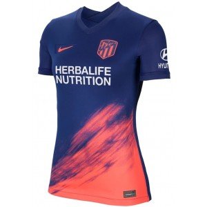 Camisa Feminina II Atlético de Madrid 2021 2022 Away
