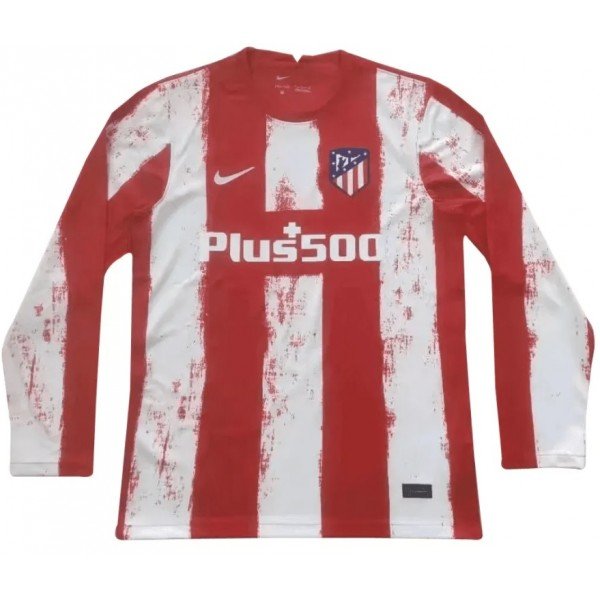 Camisa I Atletico de Madrid 2021 2022 Home manga comprida