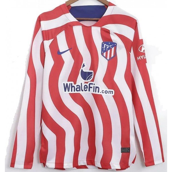 Camisa I Atlético de Madrid 2022 2023 Home manga comprida