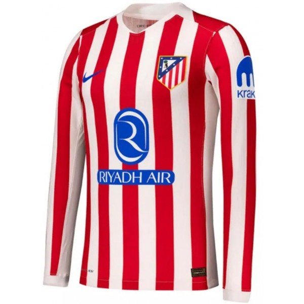 Camisa I Atletico de Madrid 2025 2026 Home manga comprida
