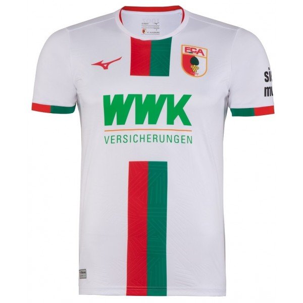 Camisa I Augsburg 2023 2024 Mizuno oficial 