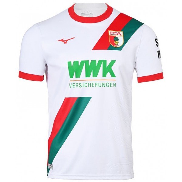 Camisa I Augsburg 2025 2026 Mizuno oficial 