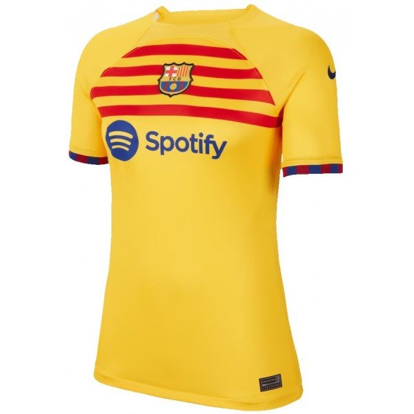 Camisa Feminina IV Barcelona 2022 2023 Fourth 
