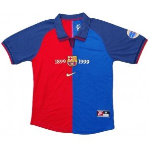 Camisa I Barcelona 1999 2000 Home retro 