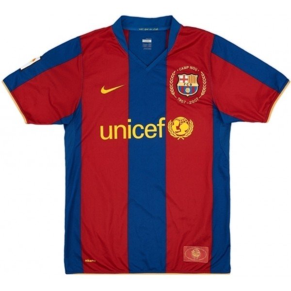 Camisa I Barcelona 2007 2008 Home retro