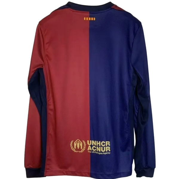 Camisa I Barcelona 2024 2025 Home manga comprida