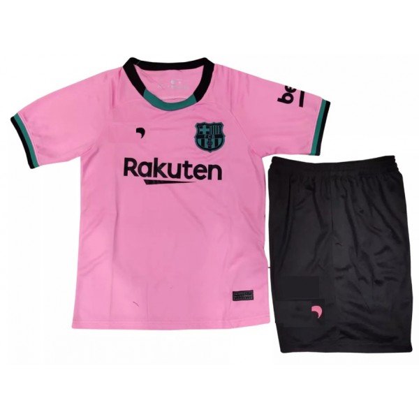 Kit infantil Barcelona 2020 2021 III Third jogador