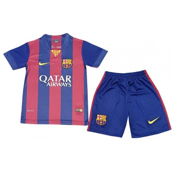 Kit infantil I Barcelona 2014 2015 Home Retro 