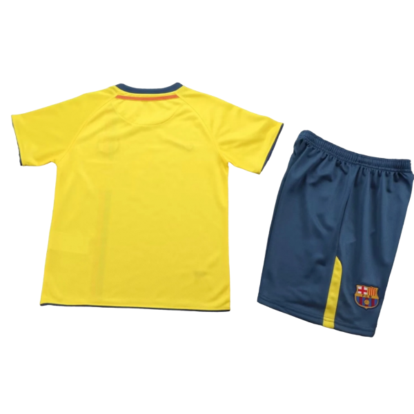Kit infantil II Barcelona 2008 2009 Away retro 