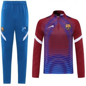 Kit treinamento Barcelona 2021 2022 Azul e vermelha